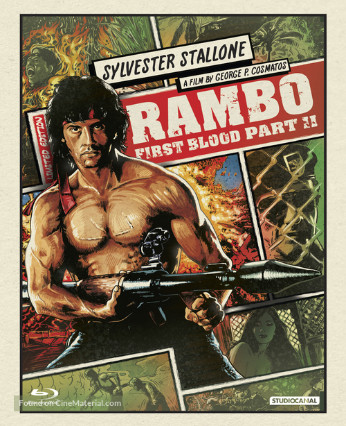 Rambo: First Blood Part II - Czech Movie Cover