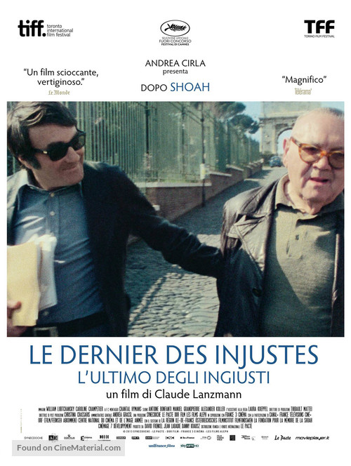 Le dernier des injustes - Italian Movie Poster