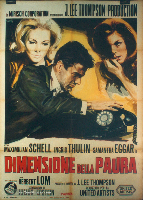 Return from the Ashes - Italian Movie Poster