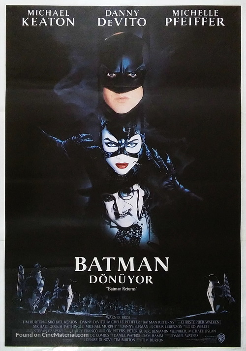 Batman Returns - Turkish Movie Poster