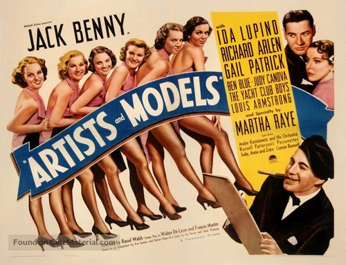 Artists &amp; Models - Movie Poster