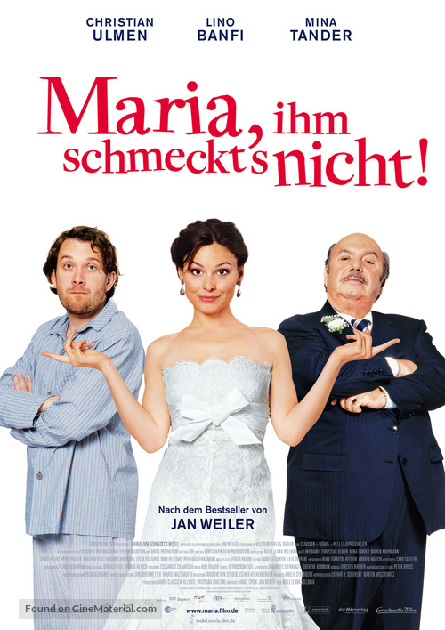 Maria, ihm schmeckt&#039;s nicht - German Movie Poster