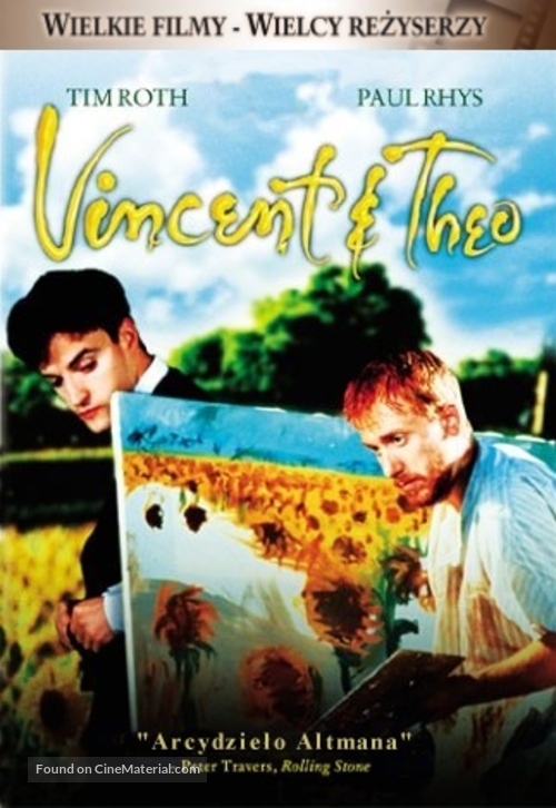 Vincent &amp; Theo - Polish DVD movie cover