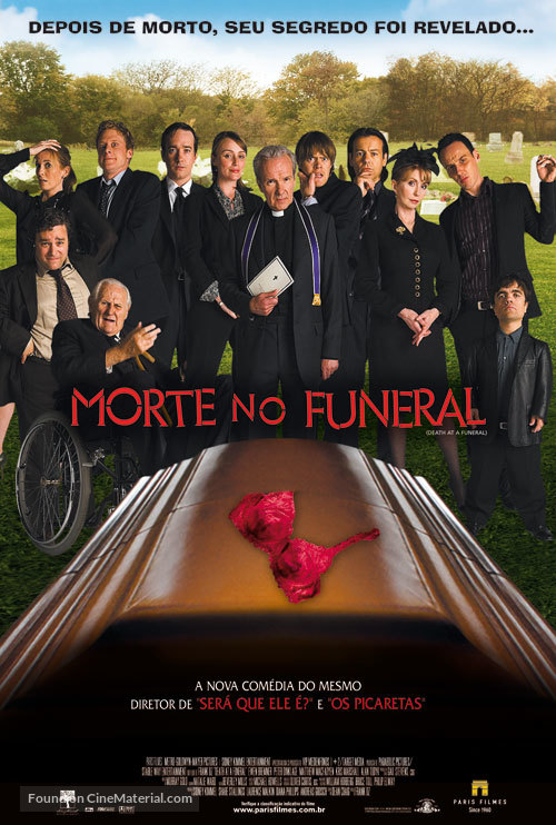Death at a Funeral - Brazilian Movie Poster