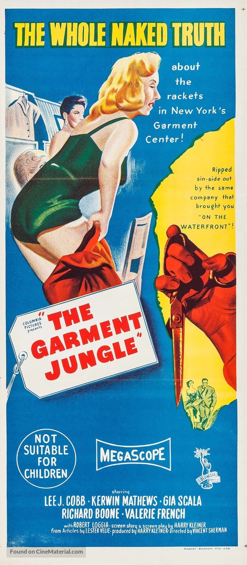 The Garment Jungle - Australian Movie Poster