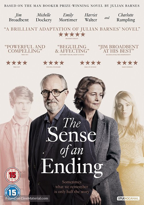 The Sense of an Ending - British DVD movie cover