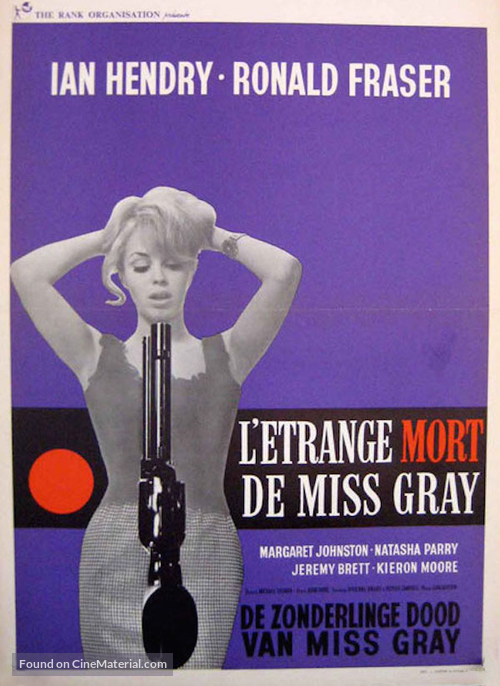 Girl in the Headlines - Belgian Movie Poster