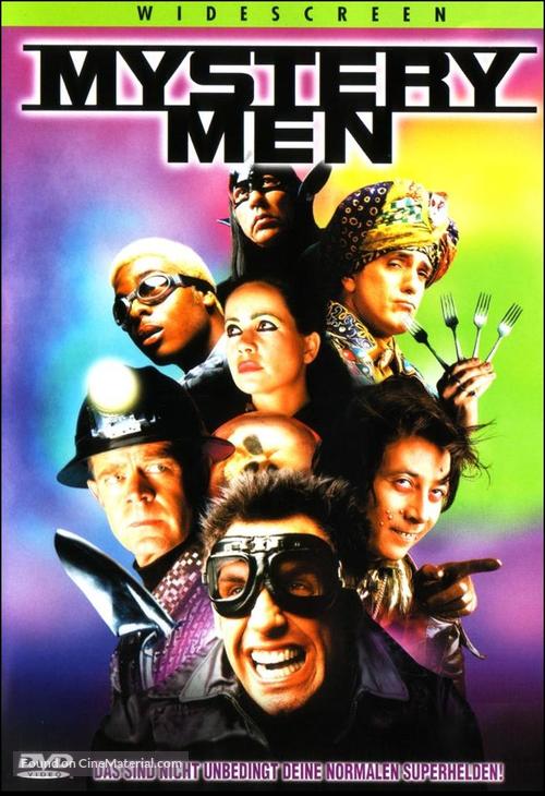Mystery Men - German DVD movie cover