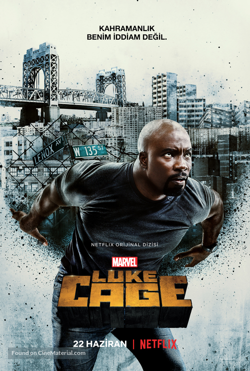 &quot;Luke Cage&quot; - Turkish Movie Poster