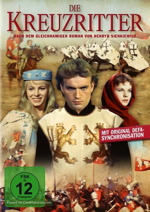 Krzyzacy - German DVD movie cover