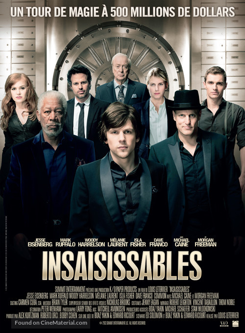 Now You See Me - French Movie Poster