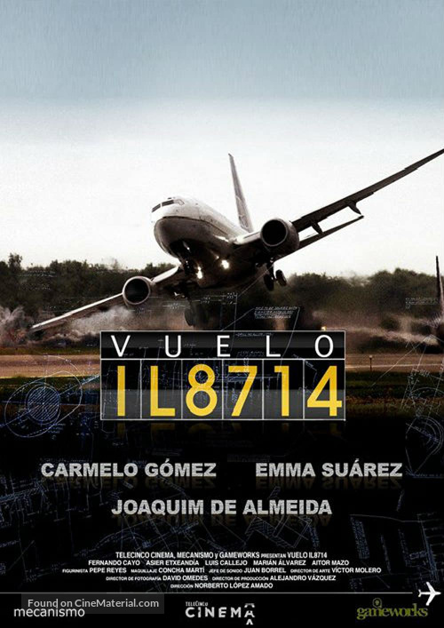 Vuelo IL8714 - Spanish Movie Poster