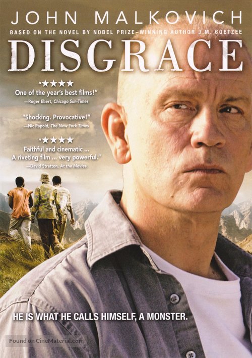 Disgrace - DVD movie cover