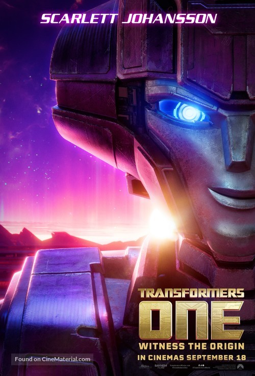 Transformers One - Irish Movie Poster