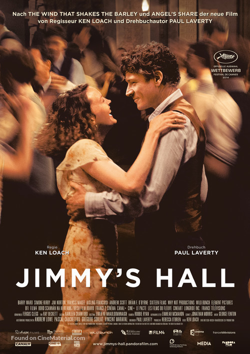 Jimmy&#039;s Hall - German Movie Poster