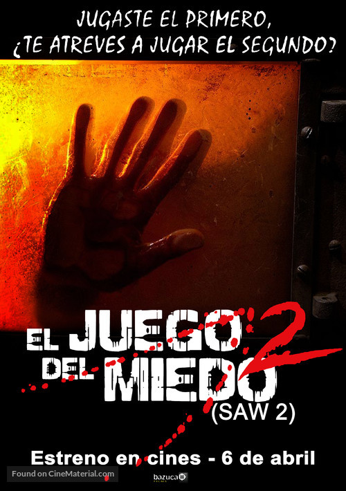 Saw II - Chilean Movie Poster