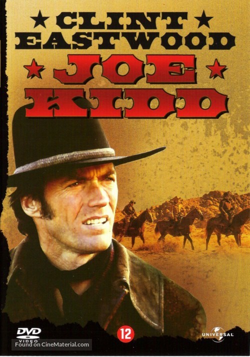 Joe Kidd - Dutch DVD movie cover