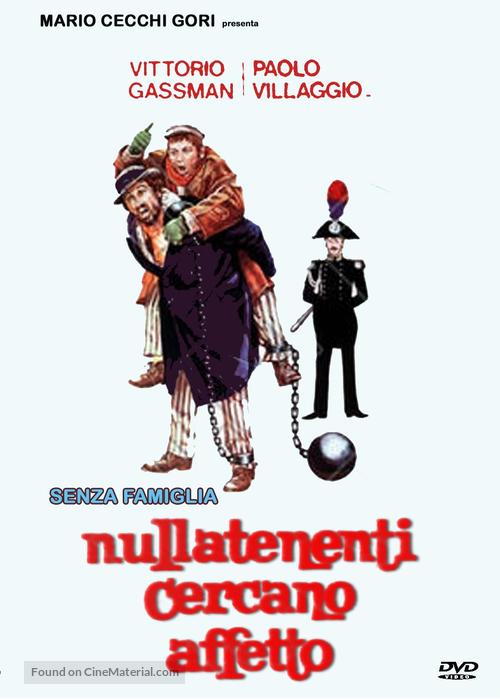 Senza famiglia, nullatenenti cercano affetto - Italian DVD movie cover