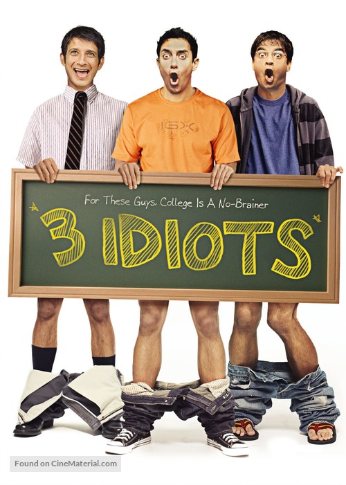 Three Idiots - Movie Cover