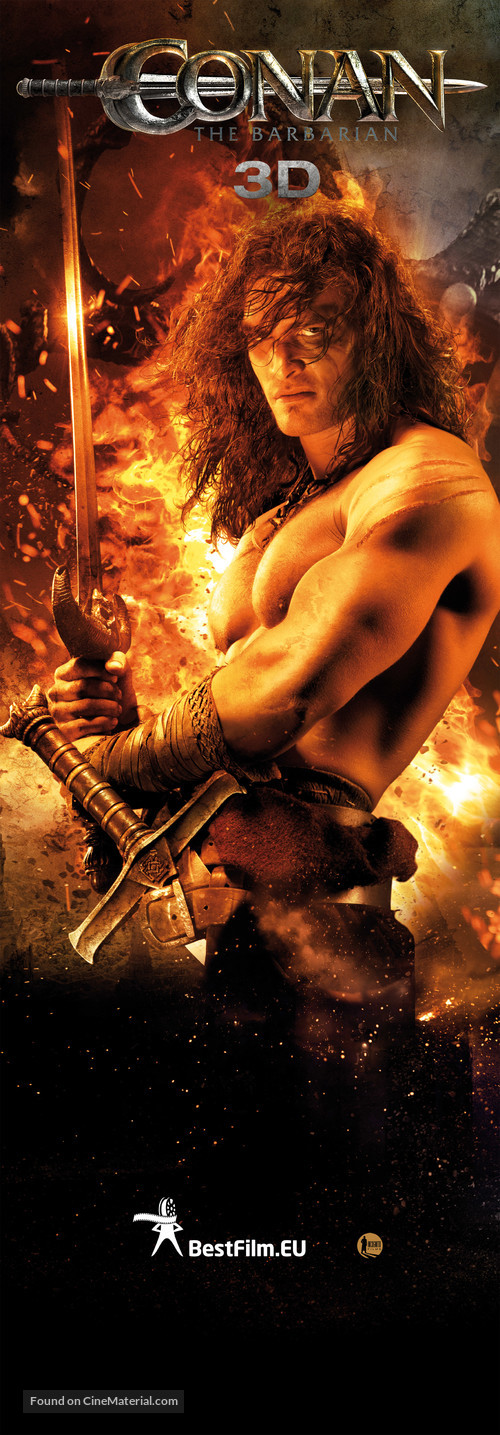Conan the Barbarian - Latvian Movie Poster