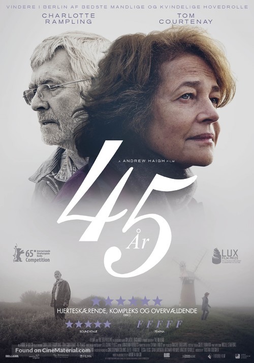 45 Years - Danish Movie Poster