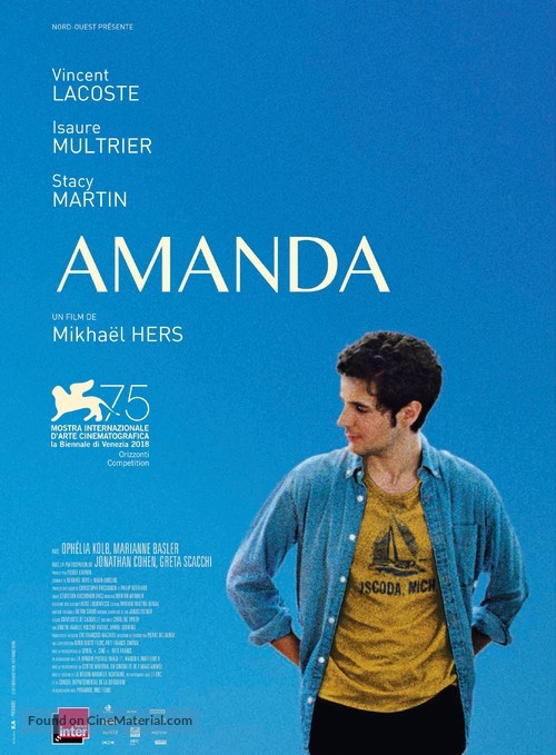 Amanda - French Movie Poster