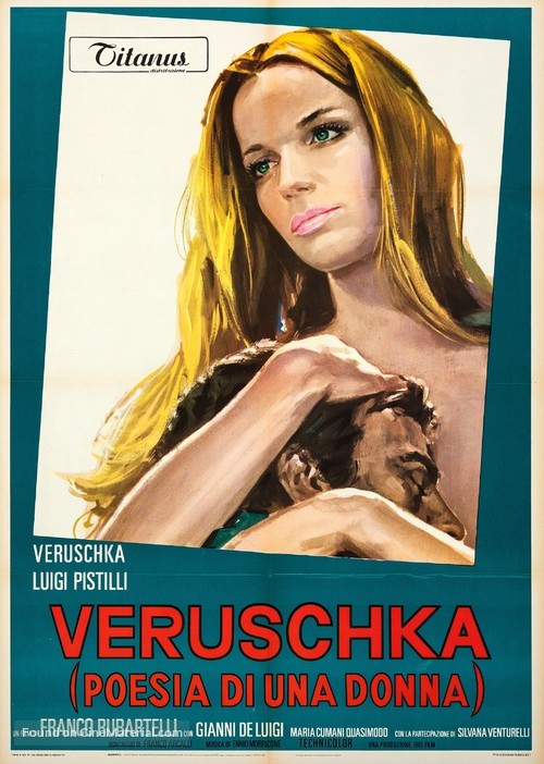 Veruschka - poesia di una donna - Italian Movie Poster