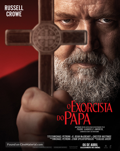 The Pope&#039;s Exorcist - Brazilian Movie Poster