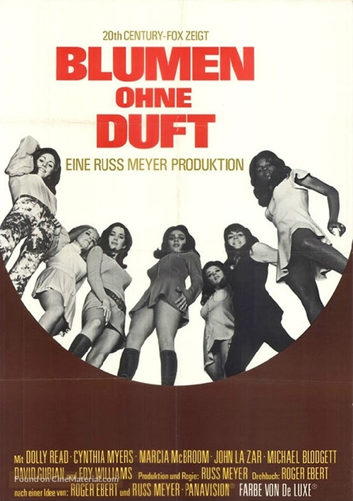 Beyond the Valley of the Dolls - German Movie Poster
