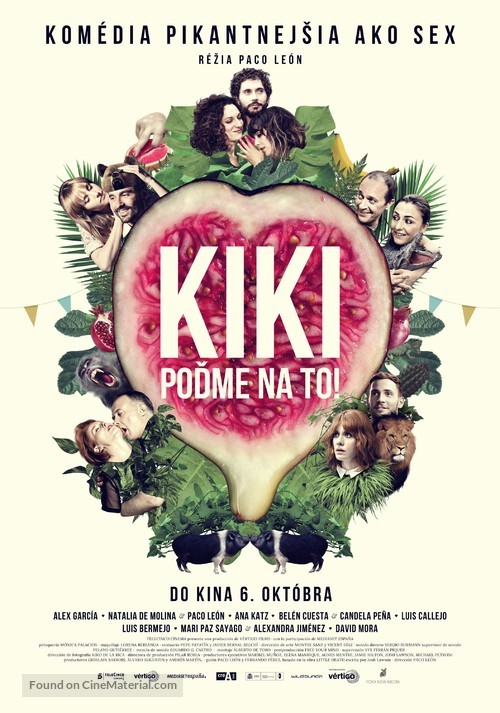 Kiki, el amor se hace - Slovak Movie Poster