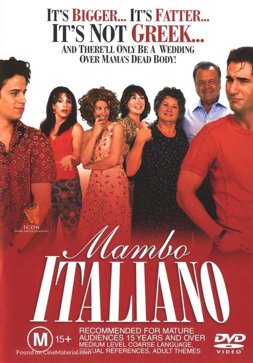 Mambo italiano - Australian DVD movie cover