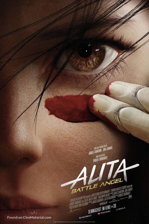 Alita: Battle Angel - Swiss Movie Poster