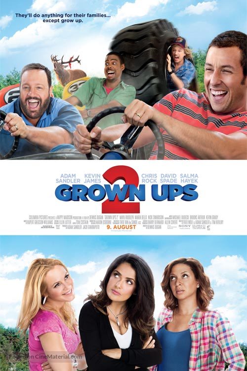Grown Ups 2 - Norwegian Movie Poster