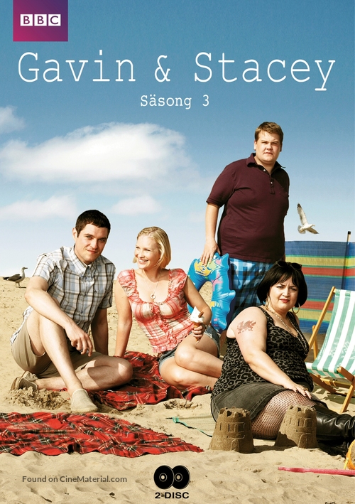 &quot;Gavin &amp; Stacey&quot; - Swedish DVD movie cover