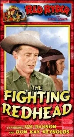 The Fighting Redhead - VHS movie cover