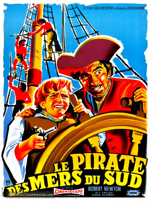 Long John Silver - French Movie Poster