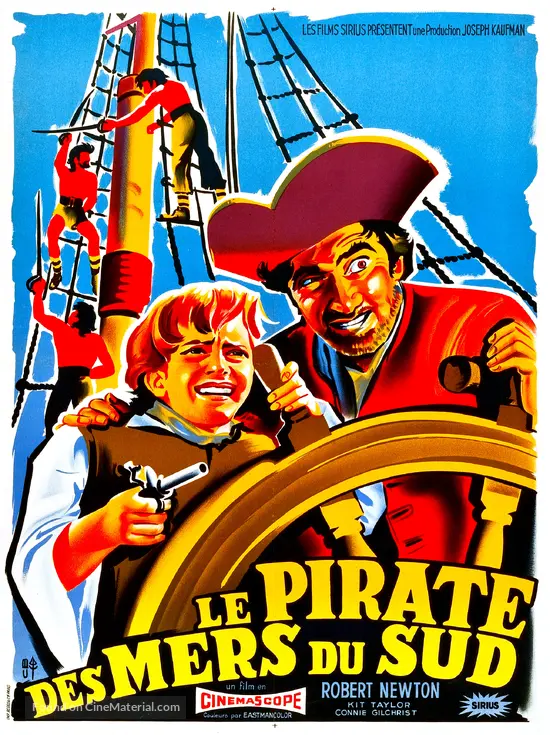 Long John Silver (1954) French movie poster Long John Silver (1954) French movie poster