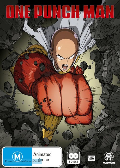 &quot;One-Punch Man&quot; - Australian DVD movie cover