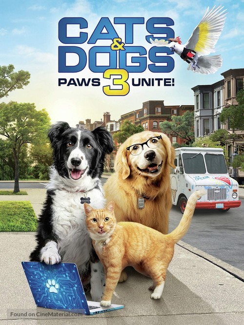 Cats &amp; Dogs 3: Paws Unite - Video on demand movie cover