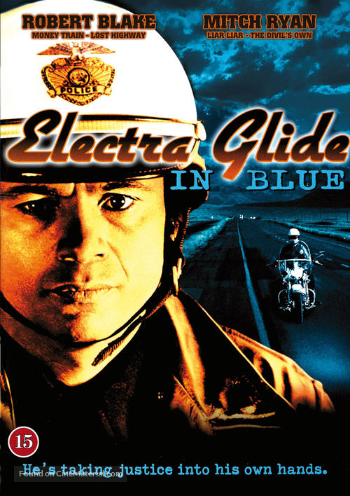 Electra Glide in Blue - Danish DVD movie cover