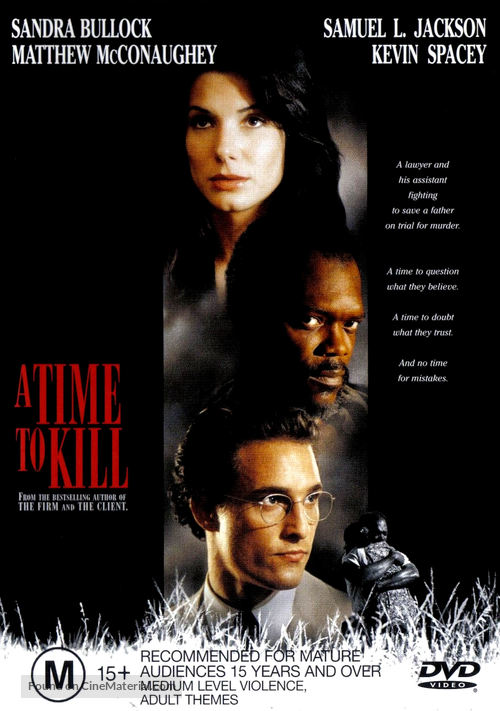 A Time to Kill - Australian DVD movie cover
