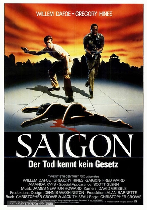 Saigon - German Movie Poster