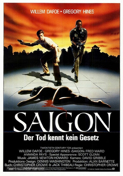 Saigon - German Movie Poster