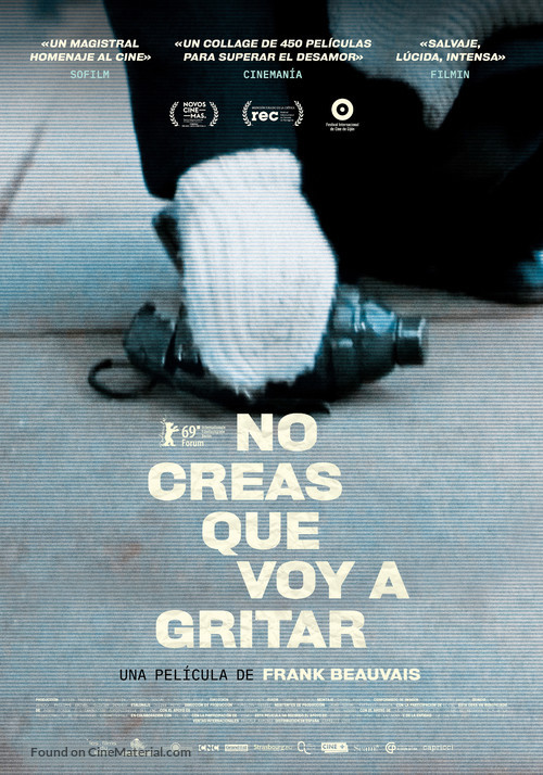 Ne croyez surtout pas que je hurle - Spanish Movie Poster