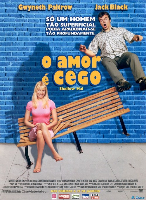 Shallow Hal - Portuguese Movie Poster