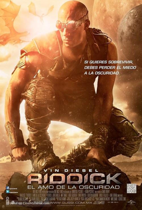 Riddick - Mexican Movie Poster