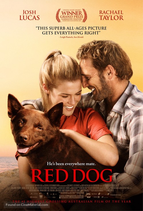 Red Dog - Swedish Movie Poster