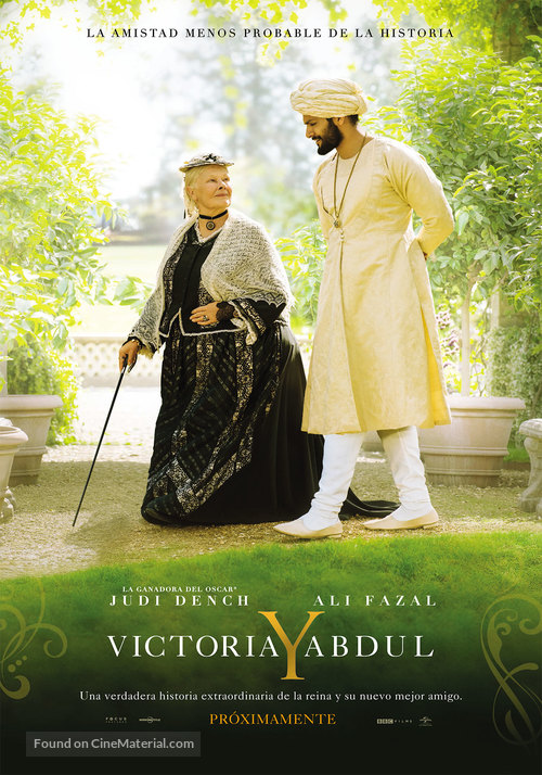 Victoria and Abdul - Argentinian Movie Poster