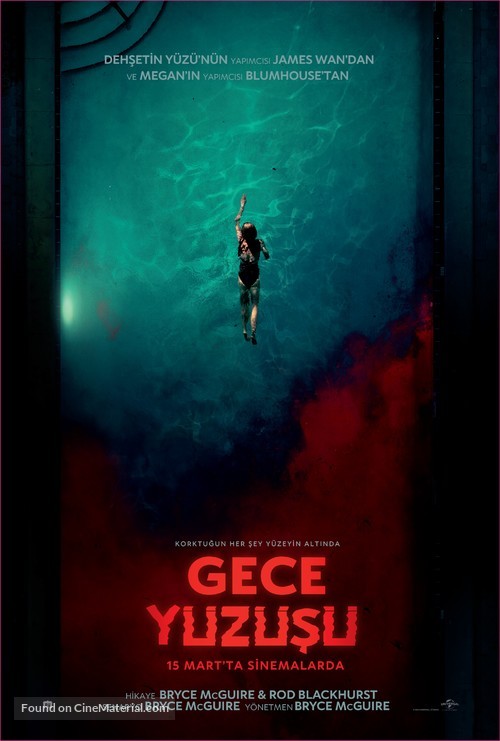 Night Swim - Turkish Movie Poster