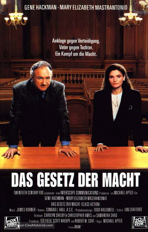 Class Action - German Movie Poster